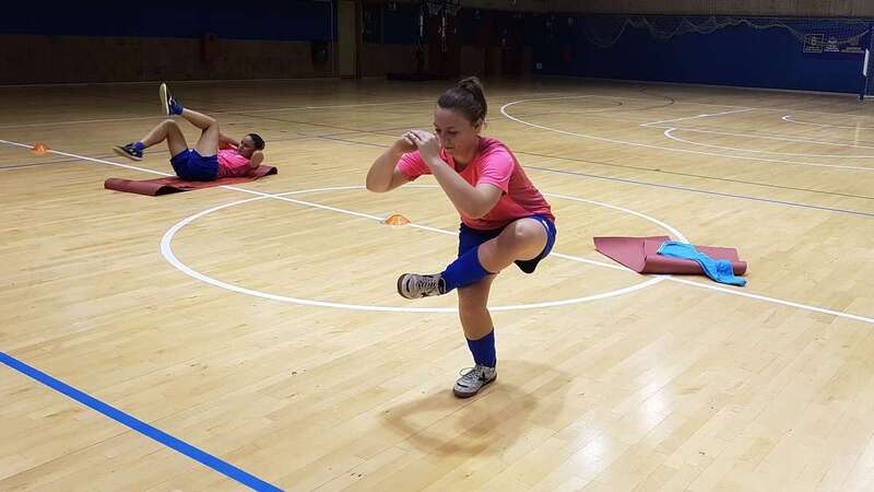 Primeros entrenamientos del Preconte Telde (Foto TA)